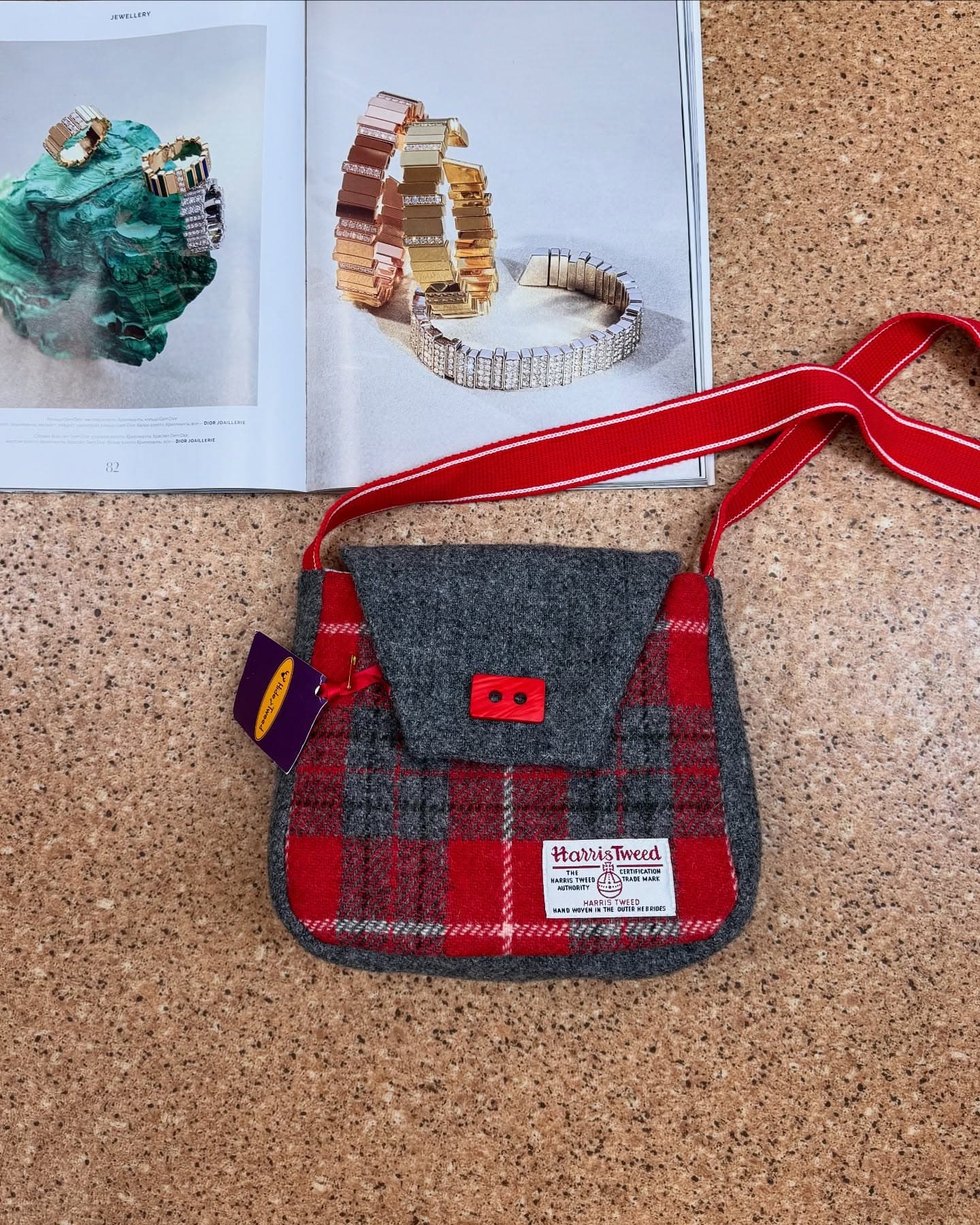 Сумка з вовни Harris Tweed 💖, фото 3