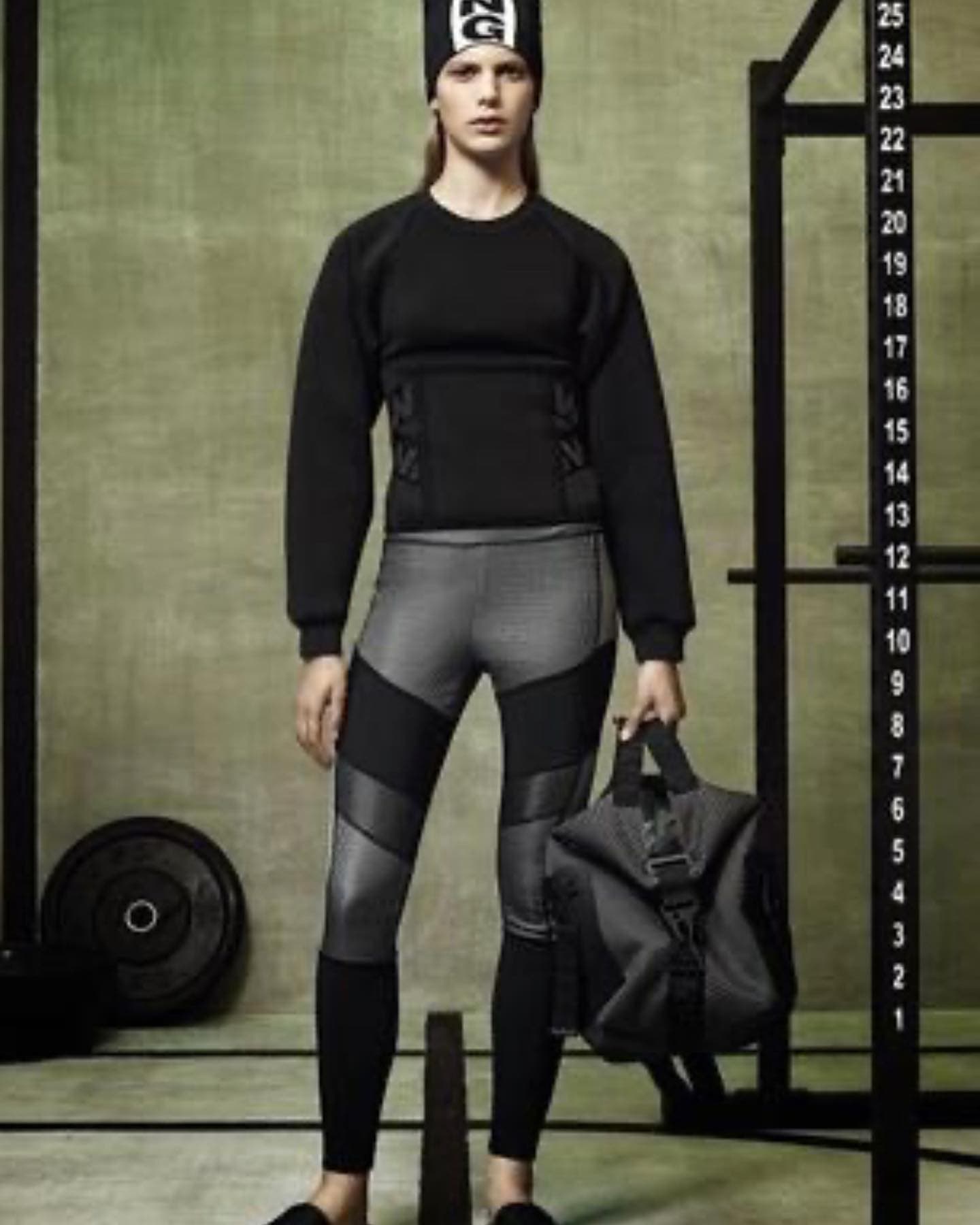 Стильные леггинсы от ALEXANDER WANG 🖤🤍, фото 2