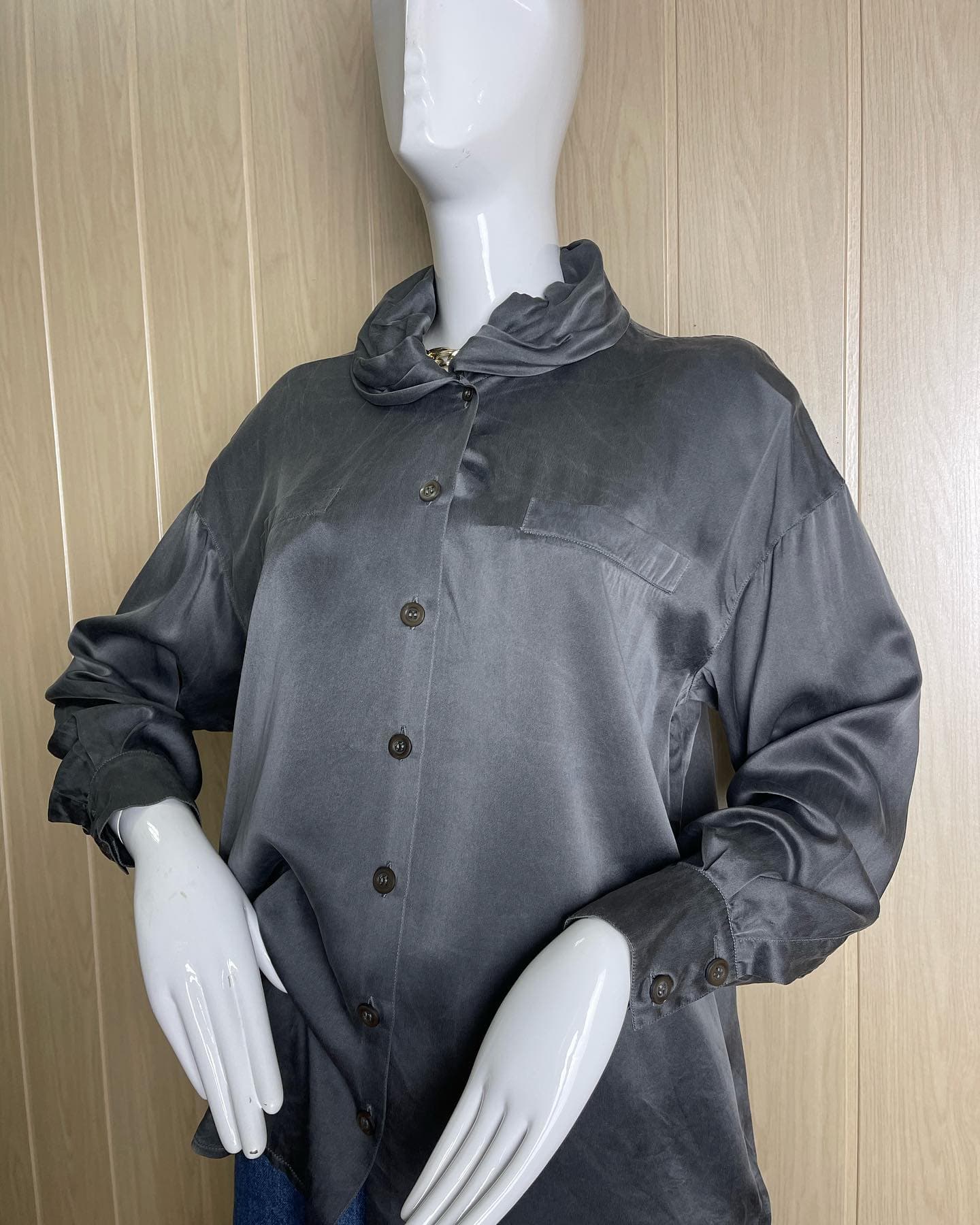Винтажная шёлковая блуза от ESCADA by MARGARETHA LEY 💖, фото 4