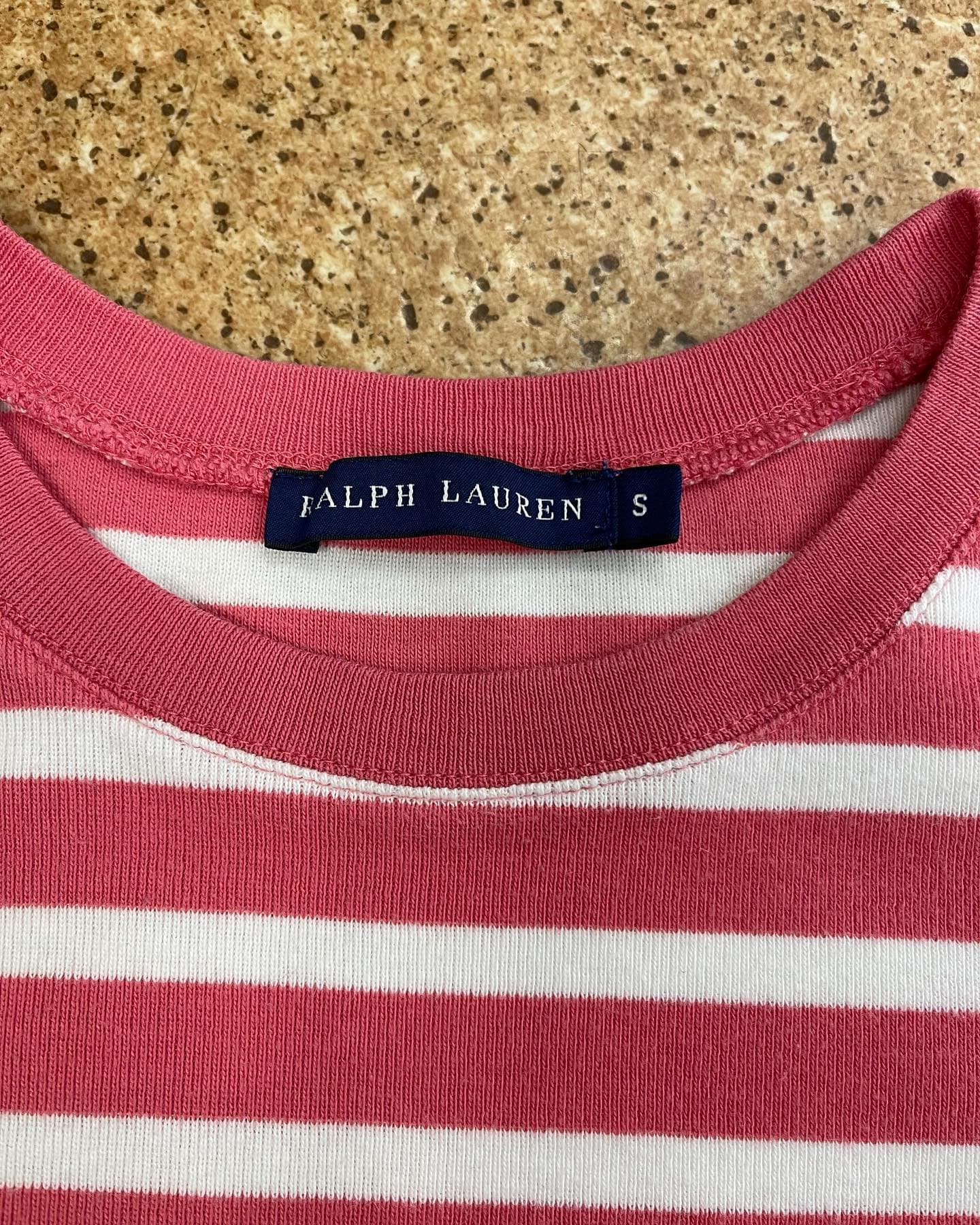 Лонгслив бретонка RALPH LAUREN 💖🤍, фото 8